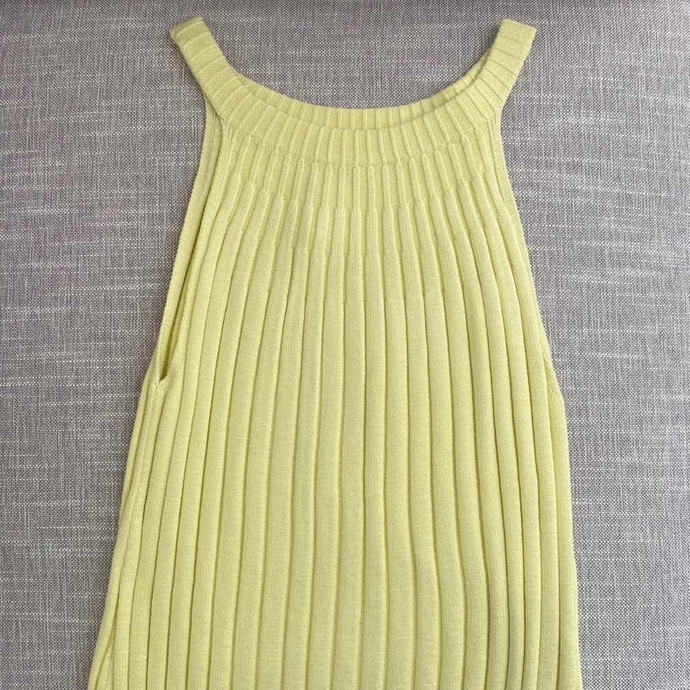 Anthropologie high neck sleeveless top | XS